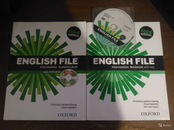 Обучающие книги Английского " English File "