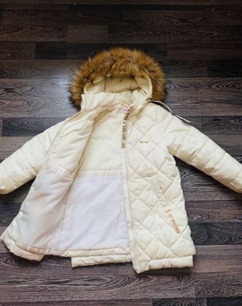 Зимнее пальто (пуховик) для девочки в Копейске фото 3