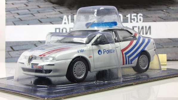 полицейские машины мира №49 ALFA ROMEO 156 полиция бельгии в Липецке фото 3