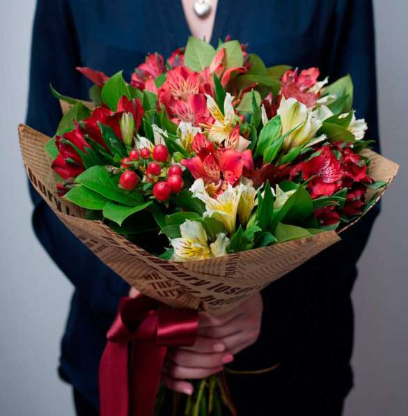 Доставка цветов и букетов Днепр - Цветы с доставкой на дом в фото 3