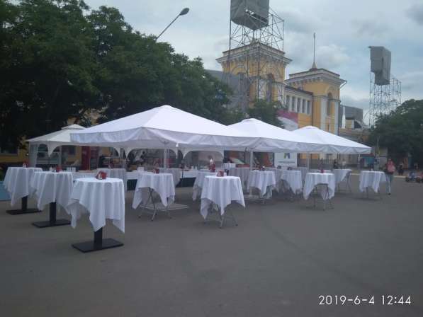 Большой зонт для кафе 4х4 м. 3х3 м в Краснодаре фото 5