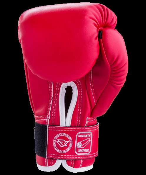 Перчатки боксерские RV-101, 10oz, к/з, красные в Сочи фото 4