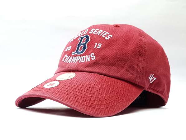 Бейсболка Boston Red Sox Champions (красный) в Москве