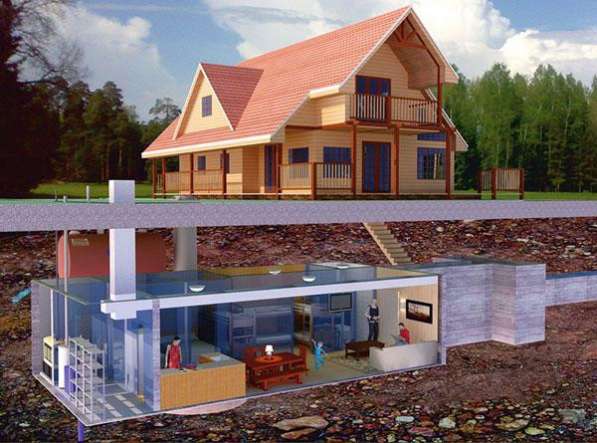 Строим частные дома с бункером в Ростове-на-Дону