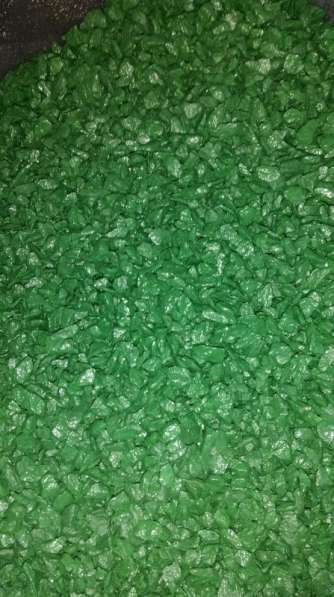 Декоративный щебень оптом (крошка) цвет зеленый Гомель в фото 4