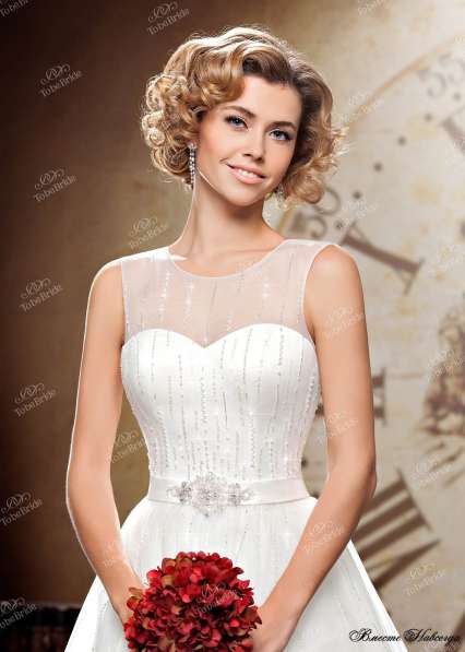 Новое белое свадебное платье ToBeBride в Москве фото 4