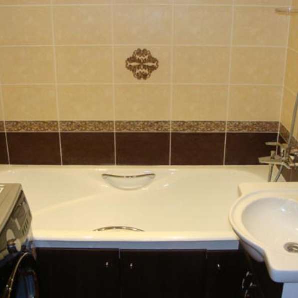 Ремонт ванной комнаты под ключ цена в Москве фото 7