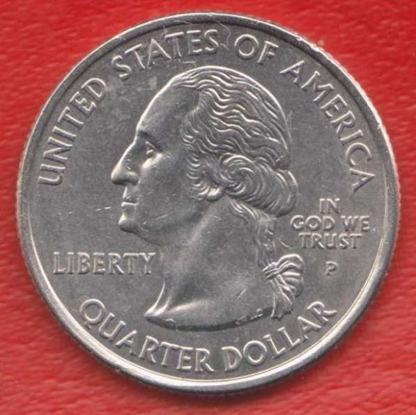 США 25 центов 2008 г. квотер штат Аризона знак мондвора P в Орле