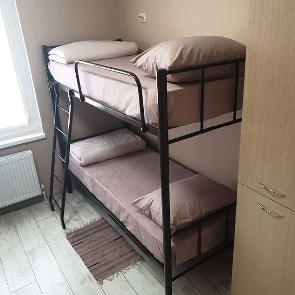 Кровати на металлокаркасе, двухъярусные, односпальные в Ялте фото 10