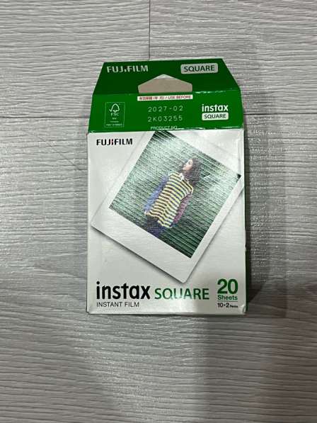 Картриджи Instax Square 20шт