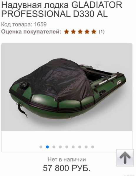 Надувная лодка Gladiator в Москве