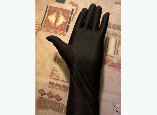 перчатки черные эластичные в Санкт-Петербурге фото 3