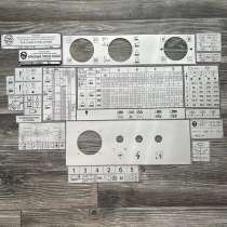 Шильдики, таблицы подач и скоростей токарных станков 16к20, в Туле