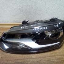 Фара левая Volkswagen Polo рест, в Москве