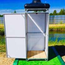 Кабина уличного душа с баком и насадкой, в Ярославле