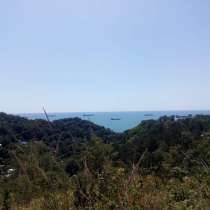 Панорамный земельный участок, 800м от пляжа Черного моря, в г.Туапсе