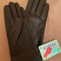 Новые перчатки женские кожаные, в Тюмени