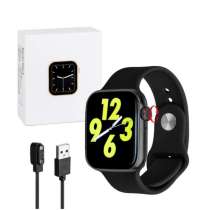 Apple watch фитнес браслет W26+ Черный, в Анапе