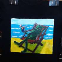 Рисунки на одежде, в Москве