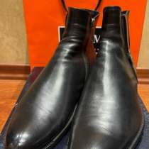 Ботинки челси на меху зимние кожаные р43 29,5см, в Москве