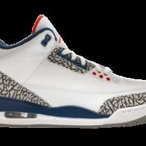 Кроссовки Jordan 3 True blue, в Москве