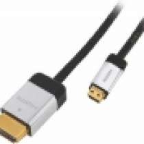 Кабель hdmi на micro hdmi defender 1.8m, в Москве