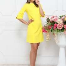 Желтое платье 44-46 размеров бренд Leleya, в Москве