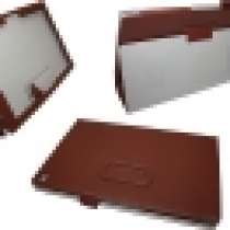 Чехол для планшета Sony XperiaTM Tablet Z2 кожа card slot коричневый, в Москве