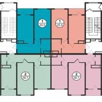 Продается 2-комнатная квартира, 58,7 м², ЖК Аспан сити, в г.Алматы