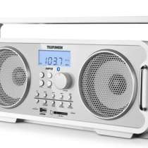 Магнитола Telefunken TF-SRP3401B белый, в г.Тирасполь