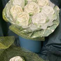 Съедобный букет из зефирных роз, в Москве