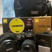 Nikon D3400 18-55 VR Kit + объектив 35mm 1/8, в Санкт-Петербурге