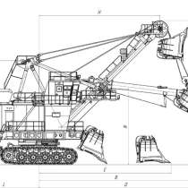 Чертежи на экскаваторы, в Красноярске