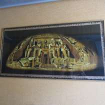 Папирус в раме под стеклом храм, в г.Черновцы