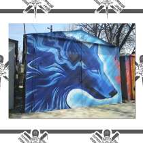 Граффити оформление \ СтритАрт \ Роспись стен, в г.Тбилиси