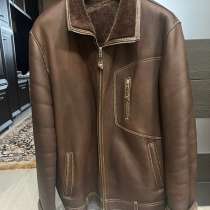 Кожаная дубленка мужская с мехом, в Наро-Фоминске
