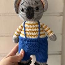 Вязаная игрушка Коала, в Санкт-Петербурге