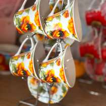 Чайный сервис, в наборе не хватает 2 кружек, в Шахтах