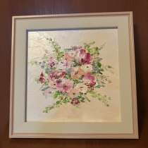 Картина маслом. Цветы, в Москве