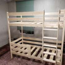 Кровати двухъярусные из чистого дерева), в Сыктывкаре