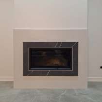 Облицовка каминов кварцем и натуральным камнем, в Севастополе