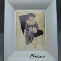 Блюдо лоток фарфоровый винтажный (X055), в Москве