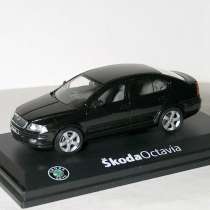 Skoda Octavia 2005 A5 Abrex 1/43 Шкода Октавия-2 чёрн+вар.цв, в Санкт-Петербурге