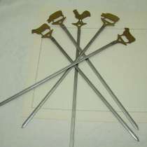 Шампуры винтажные 5шт. (W510), в Москве