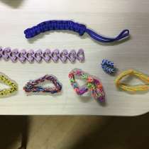 Браслеты кольца из резинок + браслет, в Москве