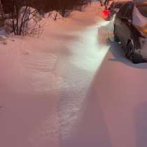 Снегопад, в Москве