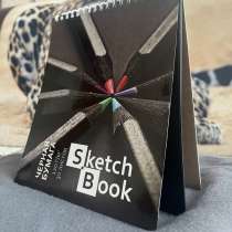 Скетчбук с черной бумагой, в Вологде