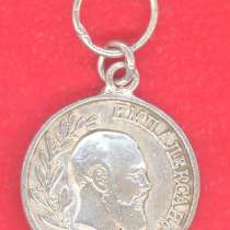 Россия фрачная миниатюра медаль В память Александра III, в Орле