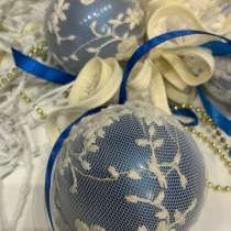 Авторские елочные игрушки ручной работы !, в Москве