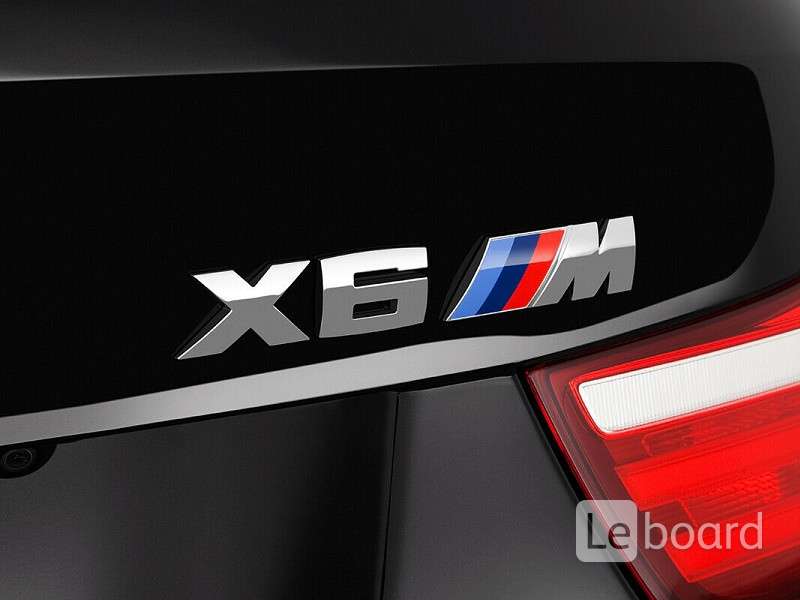Эмблема x6 на крышку багажника bmw фото